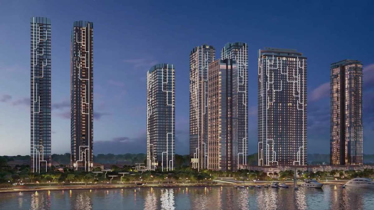 Phối cảnh dự án Grand Marina Saigon của tập đoàn Masterise Homes