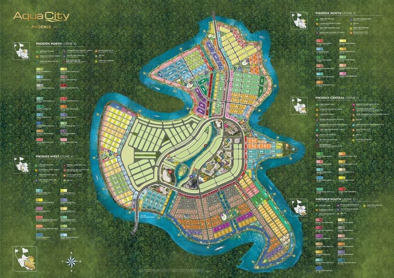 Dự án nhà phố, biệt thự Aqua City Đồng Nai