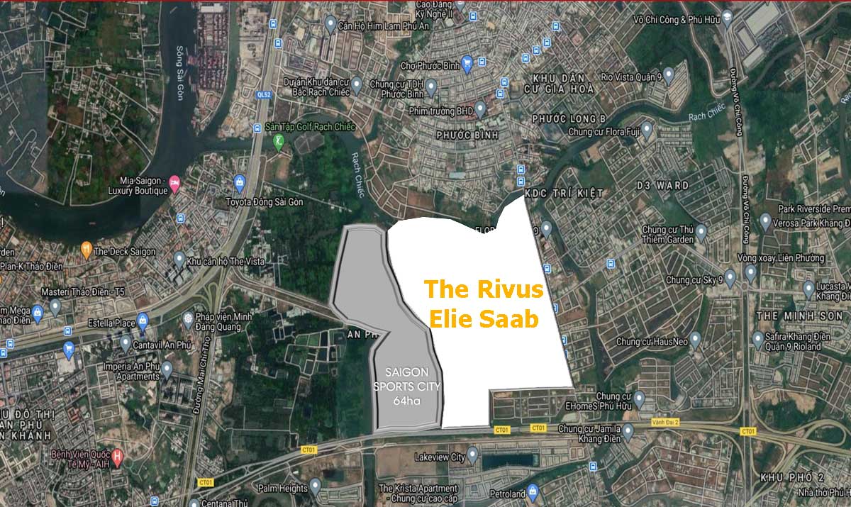 Dự án dinh thự The Rivus Elie Saab