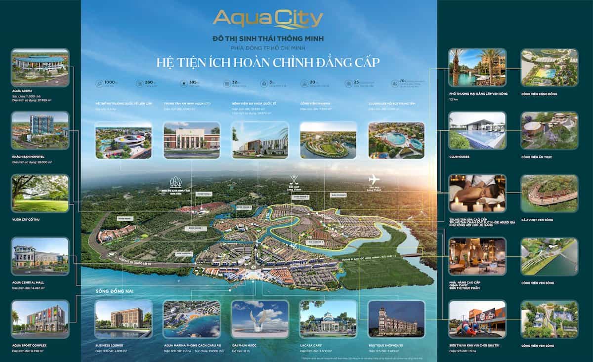Shophouse dự án Aqua City Biên Hòa, Đồng Nai