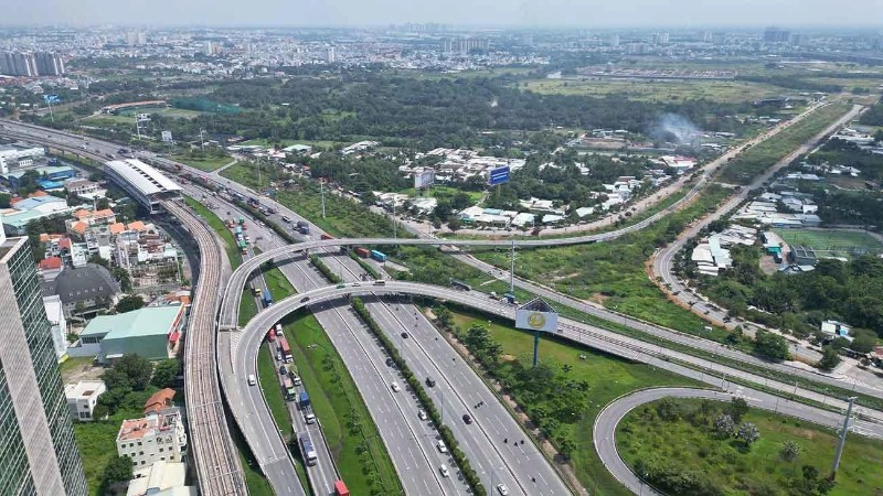 Khu vực xây dựng dự án Khu thể dục thể thao Rạch Chiếc